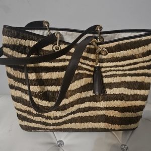 MK tiger print purse